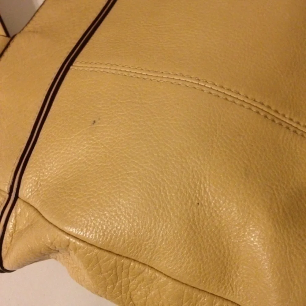Coach studded leather bag